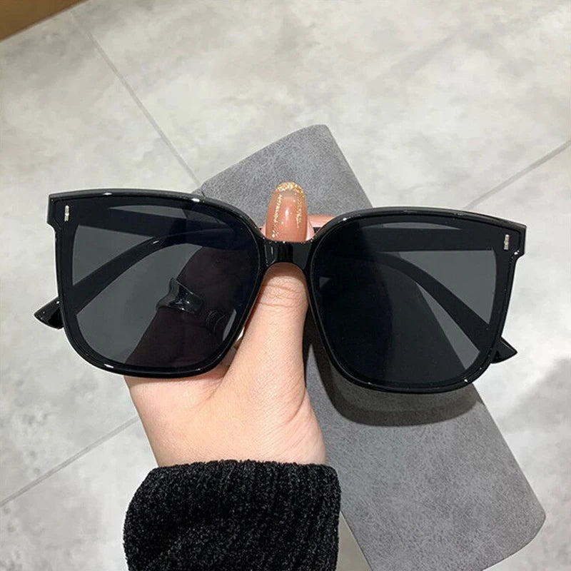 Vintage Square Sunglasses Women Oversized Sunglass Men Retro Black Sun Glasses Shades Goggle UV400  Oculos De Sol Glasses