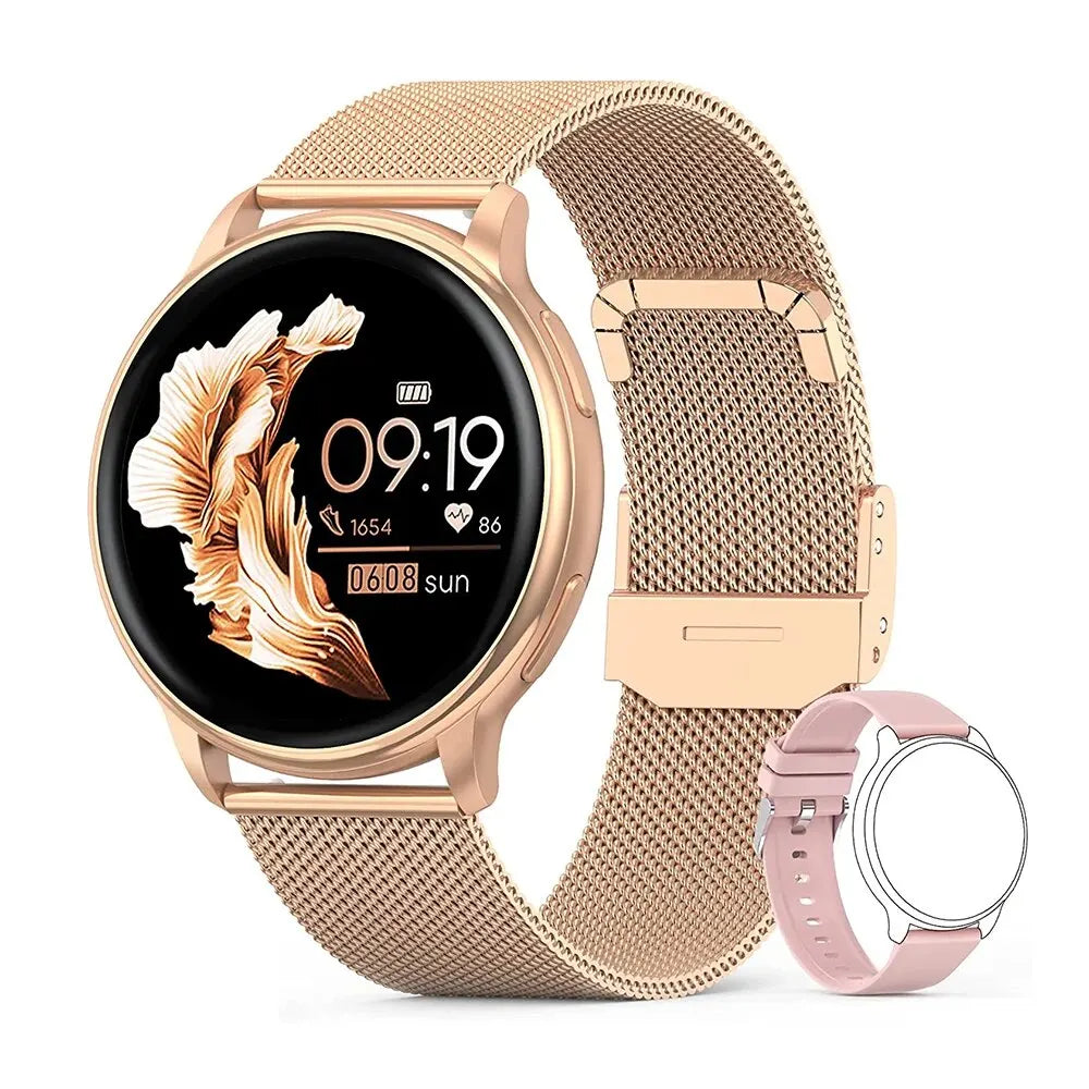 Bluetooth Call Smart Watch Women Custom Dial Watches Men Sport Fitness Tracker Heart Rate Smartwatch For Android IOS Y22 watch