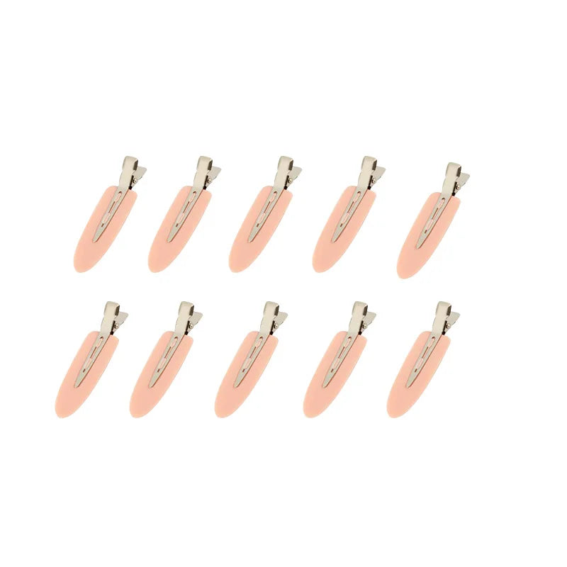 10pcs/set No Crease Basic Hair Clips For Women Girls Hair Styling Makeup No Bend Hairpins Barrettes Fashion Hair Accessories   hairclips