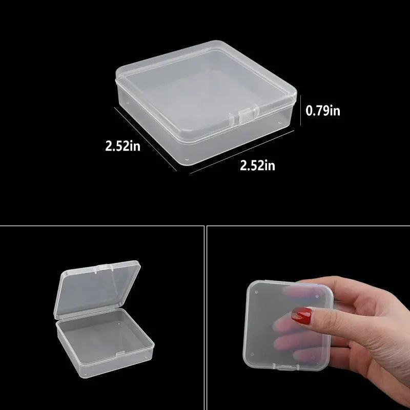 Plastic Organizer Storage Box  Container Jewelry Box with Adjustable Dividers for Beads Art DIY Crafts Jewelry Fishing Tackles jewellery box