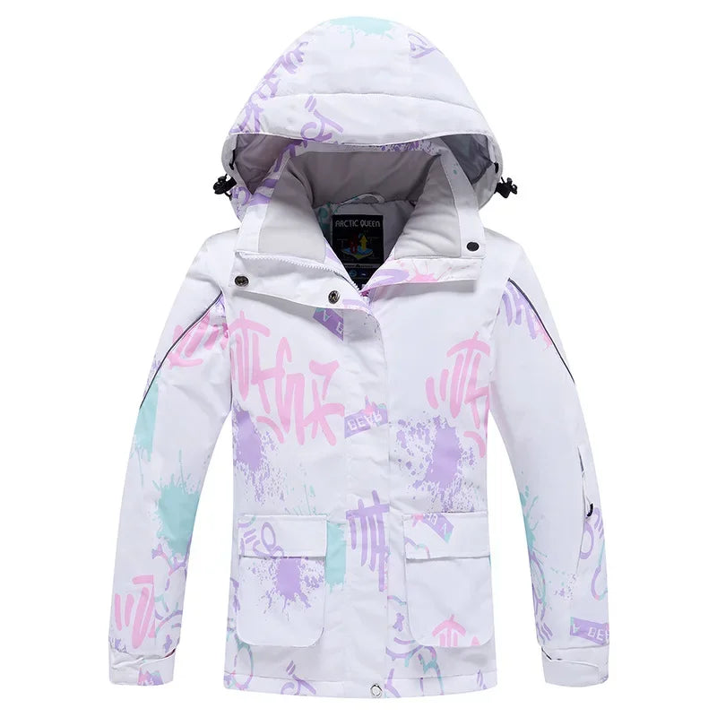 Ski Jacket for Children Windproof Waterproof Warm Snow Coats Girls Boys Winter Outdoor Sports Skiing Snowboarding Jacket boys jackets and coats