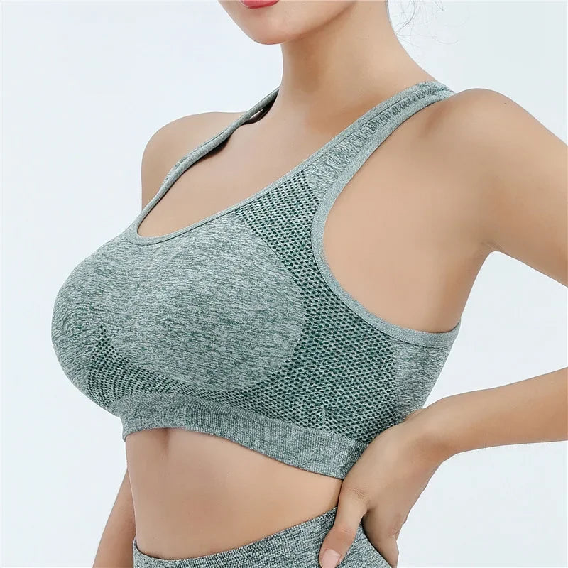 Women Sports Bra Top Push Up Fitness Yoga Bra Underwear Sport Tops For Women Breathable Running Vest Gym Wear sports