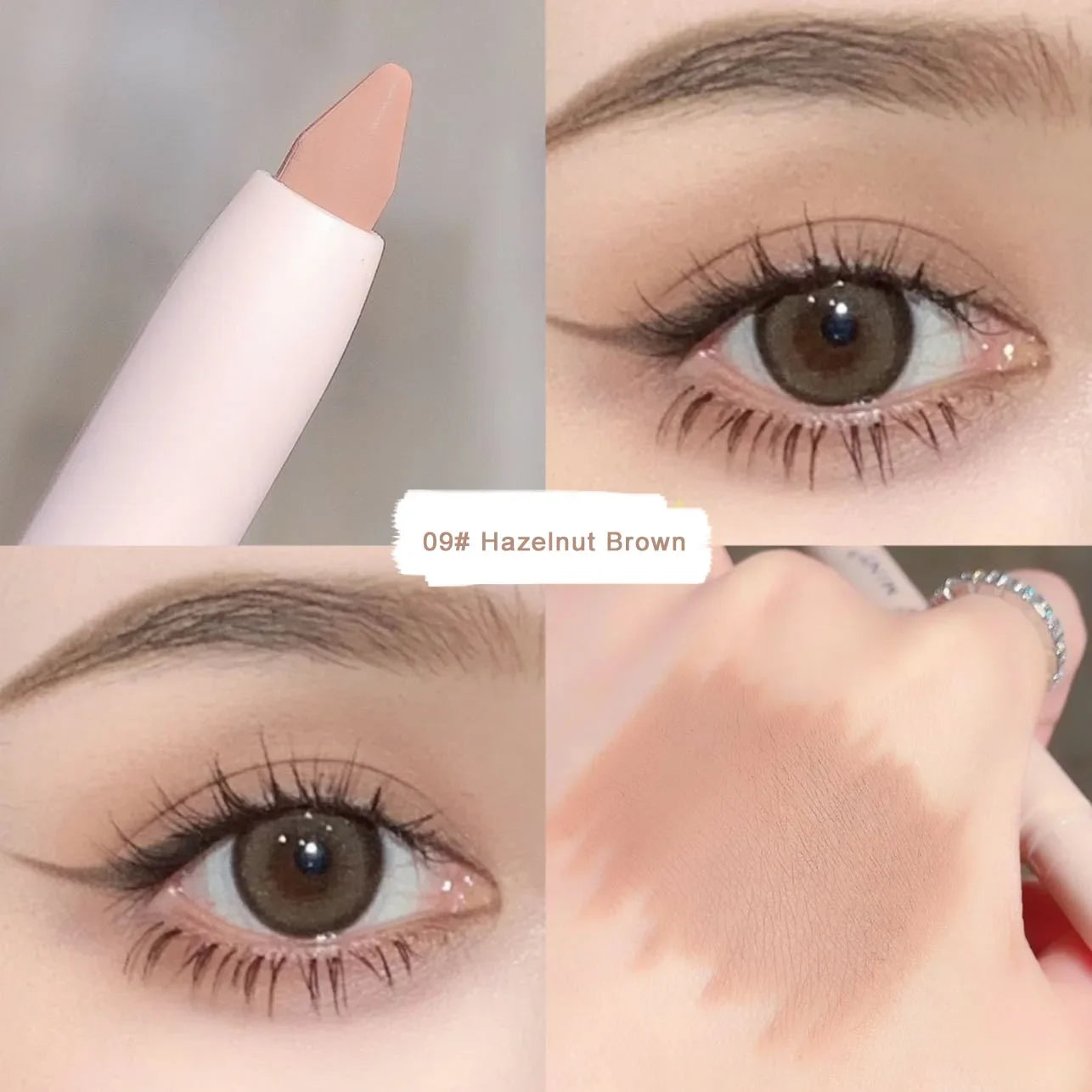 Eye Shadow Lying Silkworm Highlighter Pen Korean Eyes Makeup Matte White Pearl High-gloss Brightening Glitter Eyeshadow Stick eyes