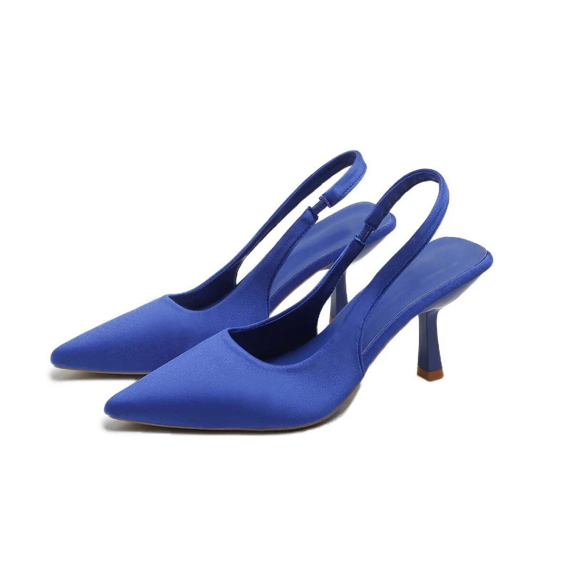 Women High Heels Luxury Pointed Toe Women's Pumps Fashion Shallow Sandals Stiletto Heel shoes