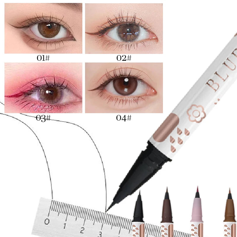 Eyeliner Lying Silkworm Pencil Undercover Draw Down To Non-Smudge Fine Natural Long-lasting Waterproof Eyes Liner Beauty Makeup eyes