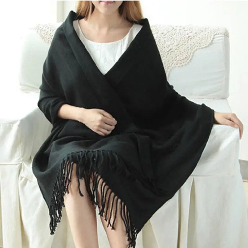 Winter Female Lattice Imitation Cashmere Scarf Autumn And Winter Thick Fashion Warm Wild Scarf Shawl scarf and shawl