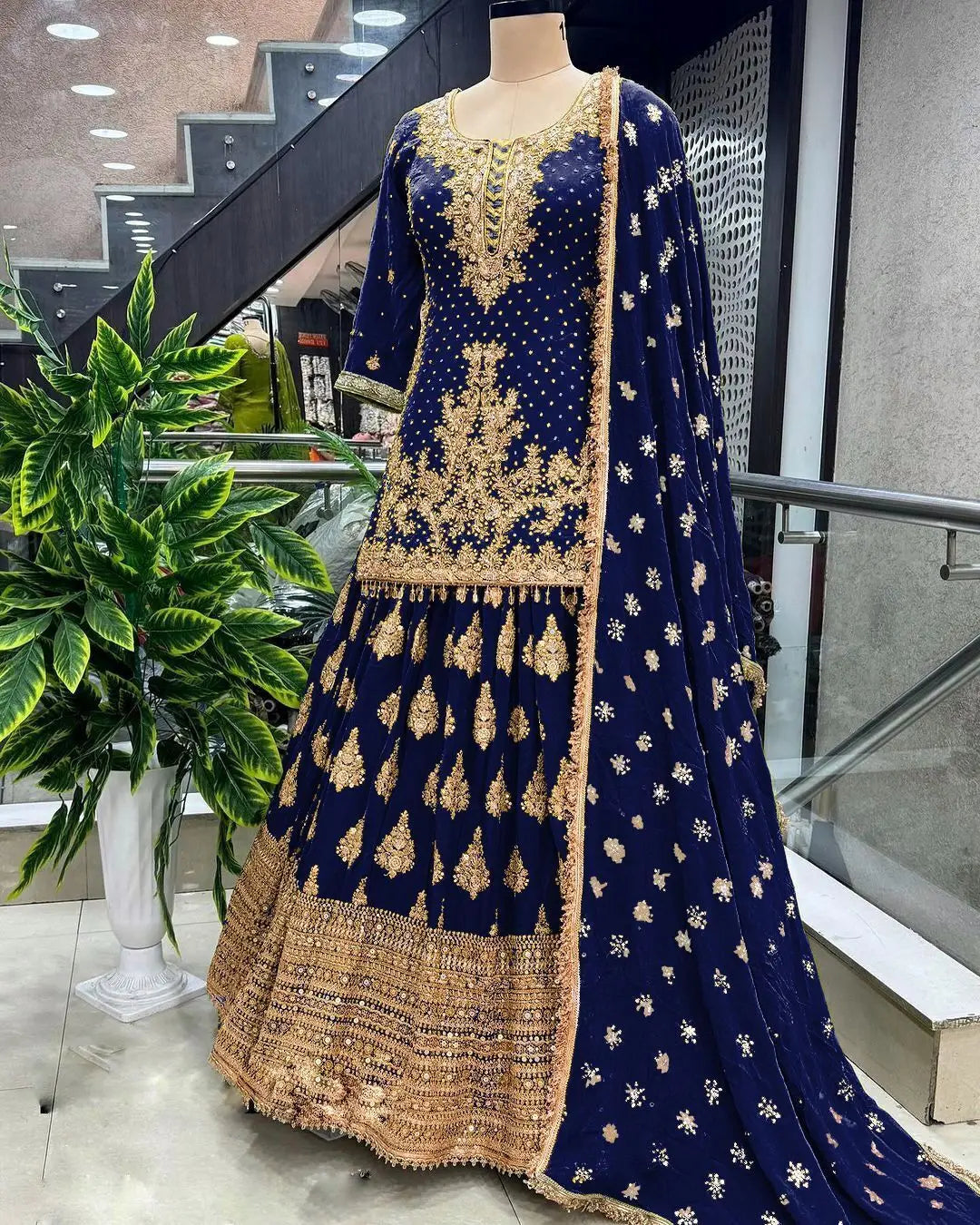 Designer Lehenga CholI Bollywood Wedding Party in India Pakistani Wear Readymade party lehnga