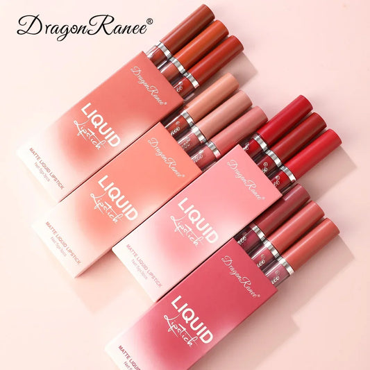 Lipsticks Set Make Up For Women Beauty Cosmetics Matte Lipsticks Waterproof Long lasting The Best Liquid Lip Tint Stain  lips