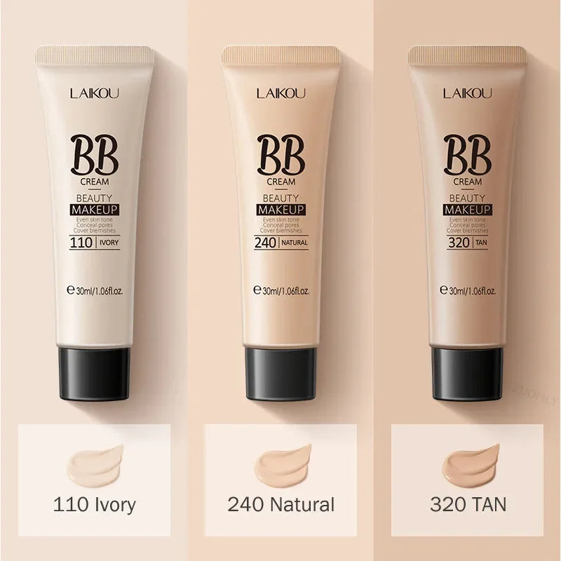 BB Cream Base Makeup Long Lasting Waterproof Brighten Skin Tone Cover Blemishes 30ml Concealer Foundation Liquid Face Makeup face