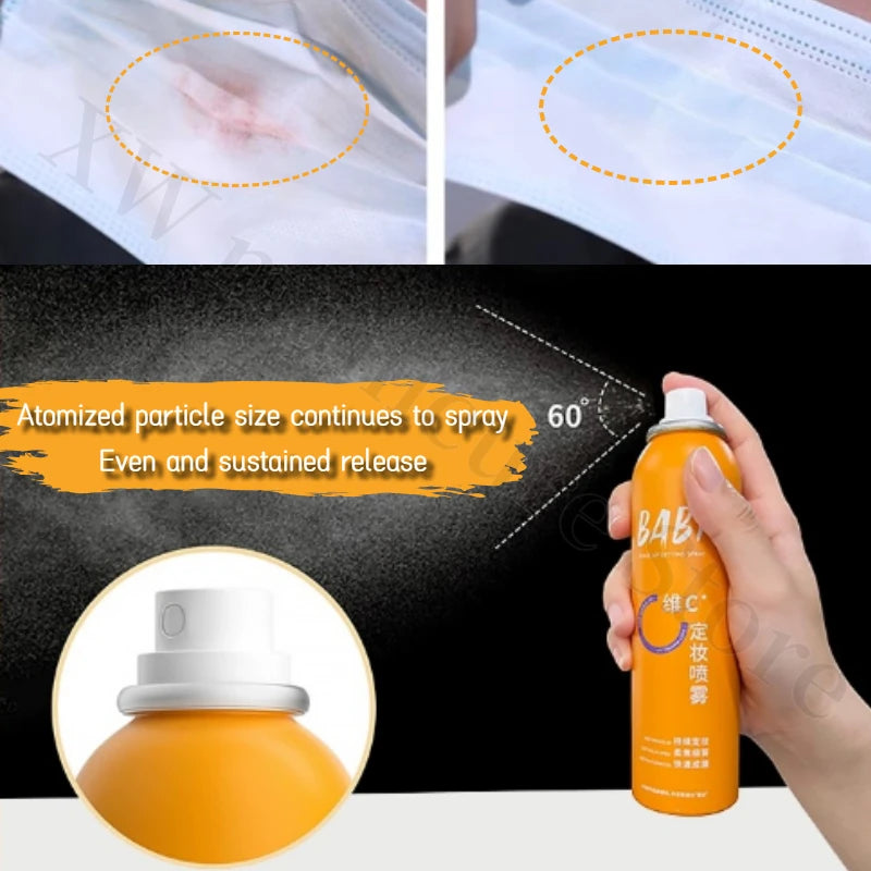 Waterproof Oil Control Makeup Setting Spray Long-lasting Antioxidant Color-locking Niacinamide Brightens Skin Tone 100ml face