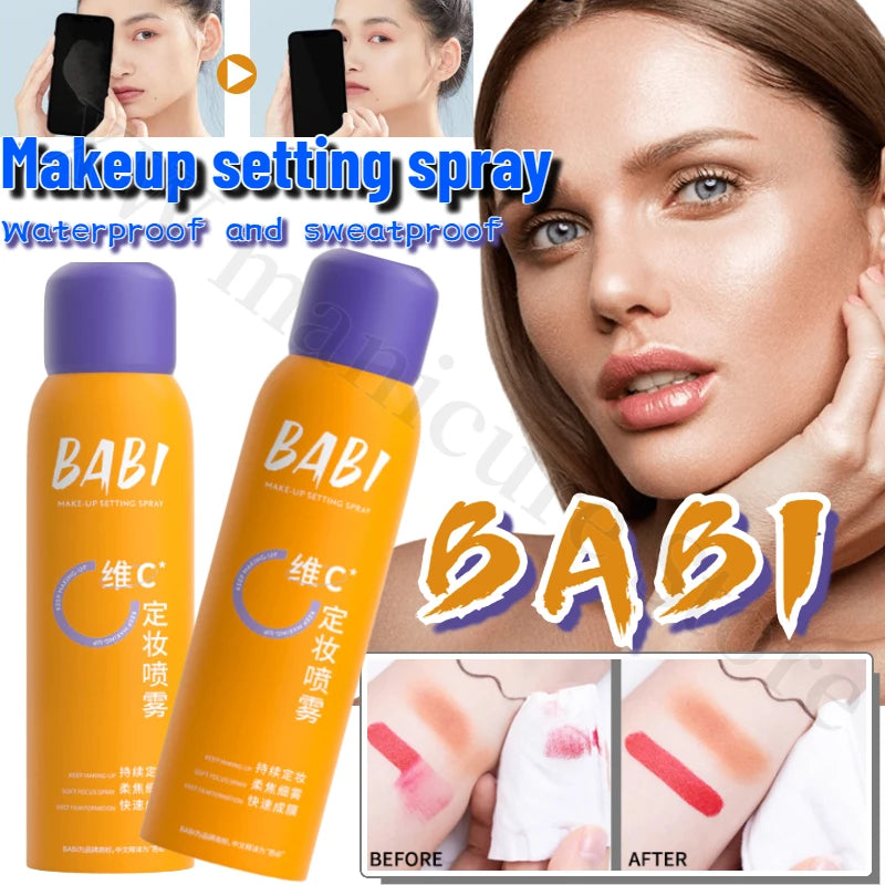 Waterproof Oil Control Makeup Setting Spray Long-lasting Antioxidant Color-locking Niacinamide Brightens Skin Tone 100ml face