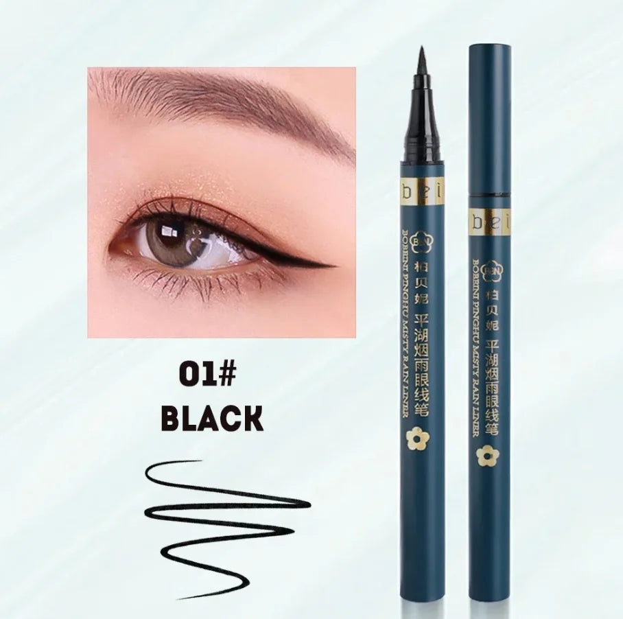 Waterproof Lasting Eyeliners Pencil Black Brown Quickily Drying Eyes Cosmetics Matte Liquid Eyeliners White Sweatproof  Make Up eyes