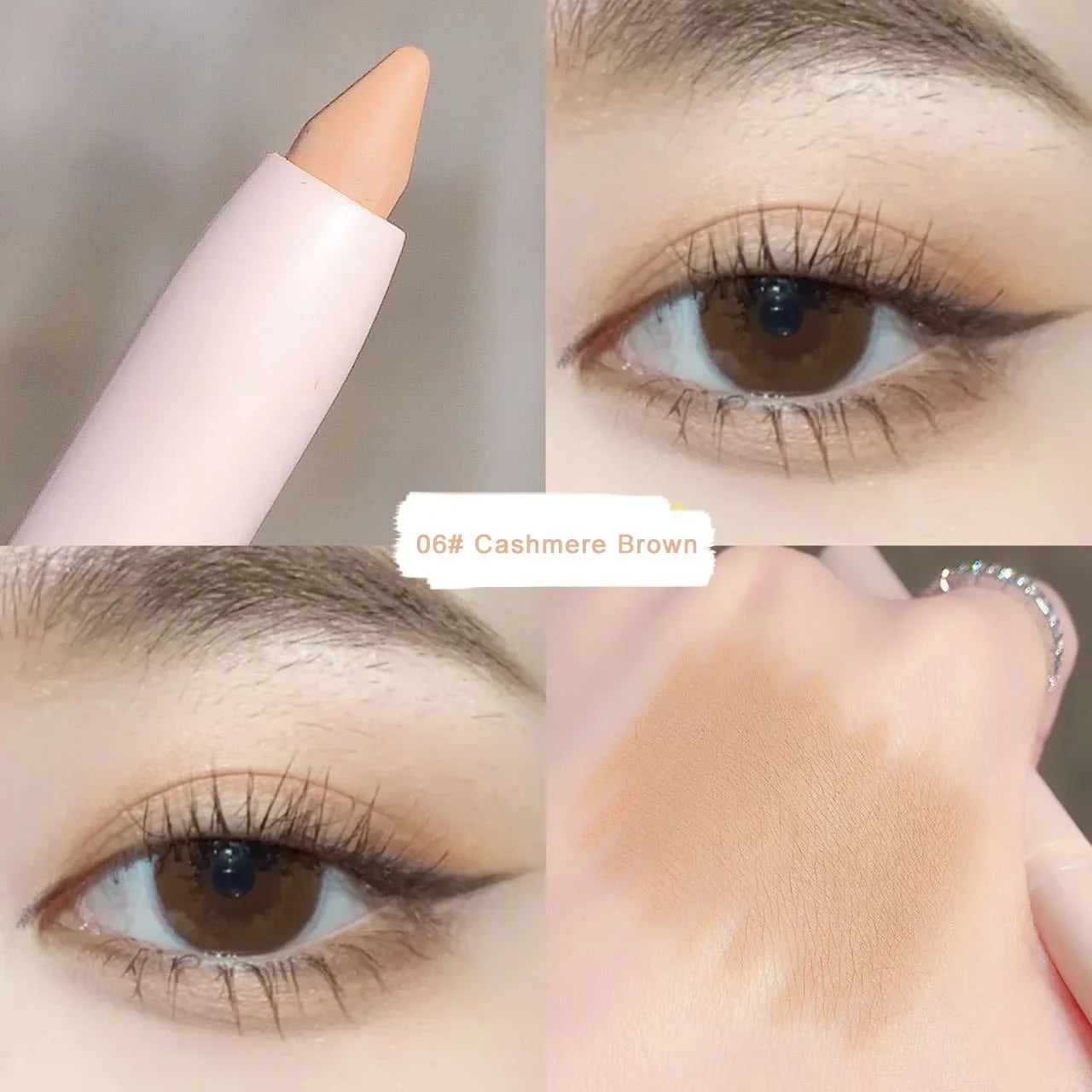 Eye Shadow Lying Silkworm Highlighter Pen Korean Eyes Makeup Matte White Pearl High-gloss Brightening Glitter Eyeshadow Stick eyes