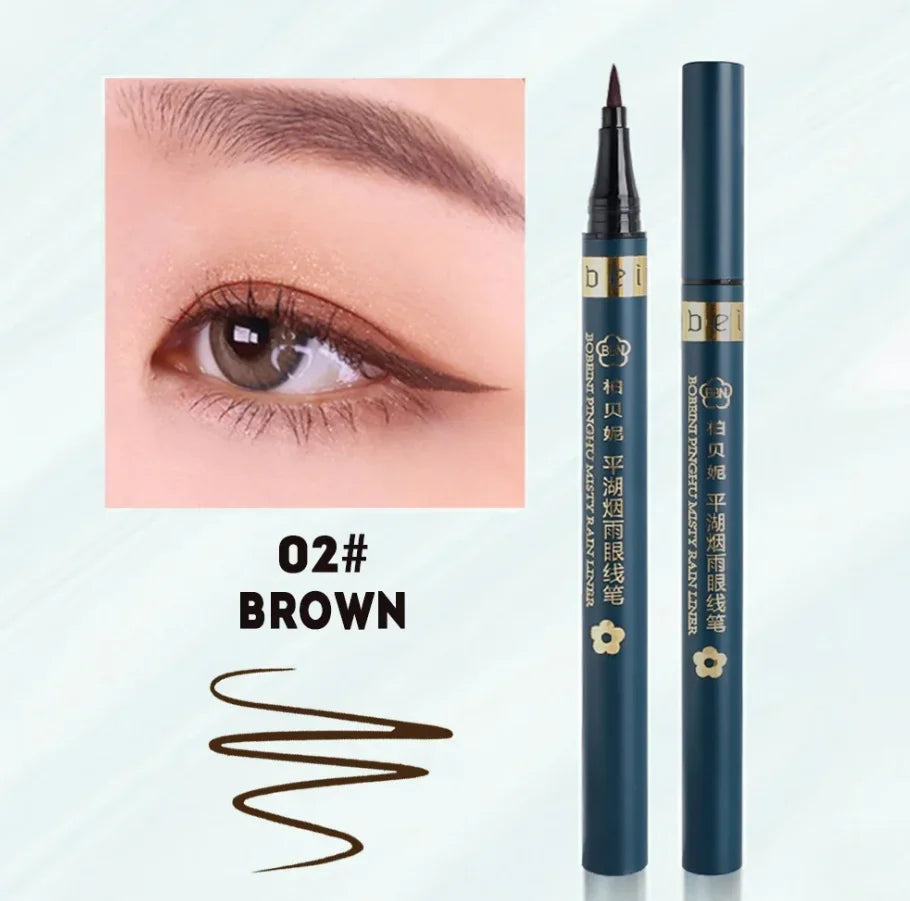 Waterproof Lasting Eyeliners Pencil Black Brown Quickily Drying Eyes Cosmetics Matte Liquid Eyeliners White Sweatproof  Make Up eyes