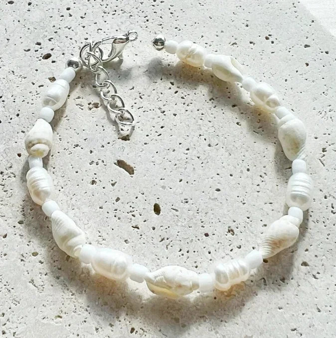 Starfish & Conch Decor Anklet