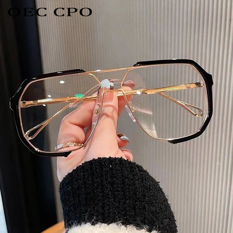 Oversized Sunglasses Women  New Unique One Piece Fashion Sunglasses For Men UV400 Punk Glasses Trending Female Eyewear UV400 Glasses