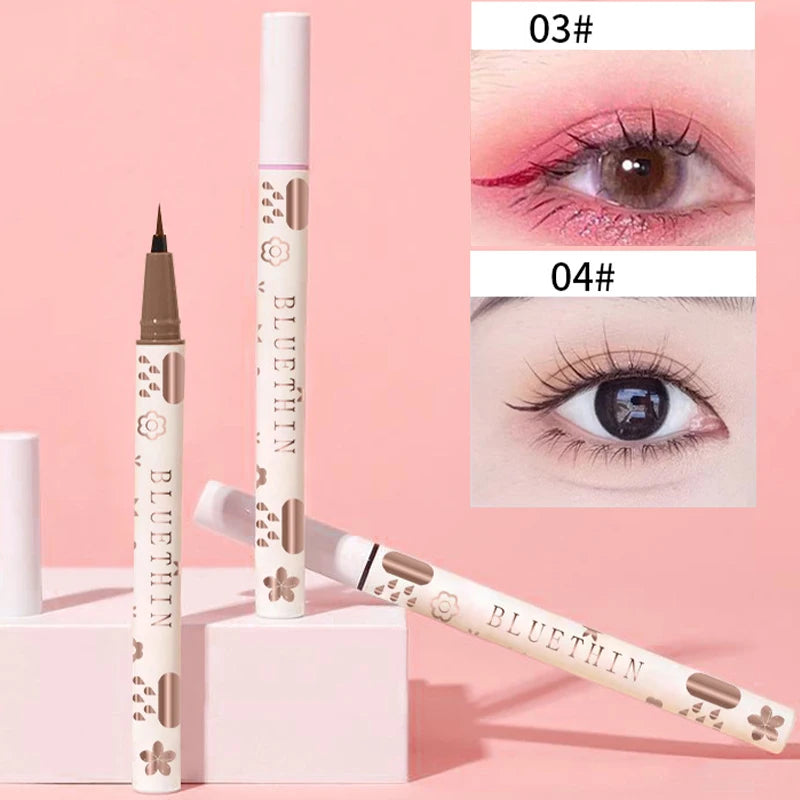 Eyeliner Lying Silkworm Pencil Undercover Draw Down To Non-Smudge Fine Natural Long-lasting Waterproof Eyes Liner Beauty Makeup eyes