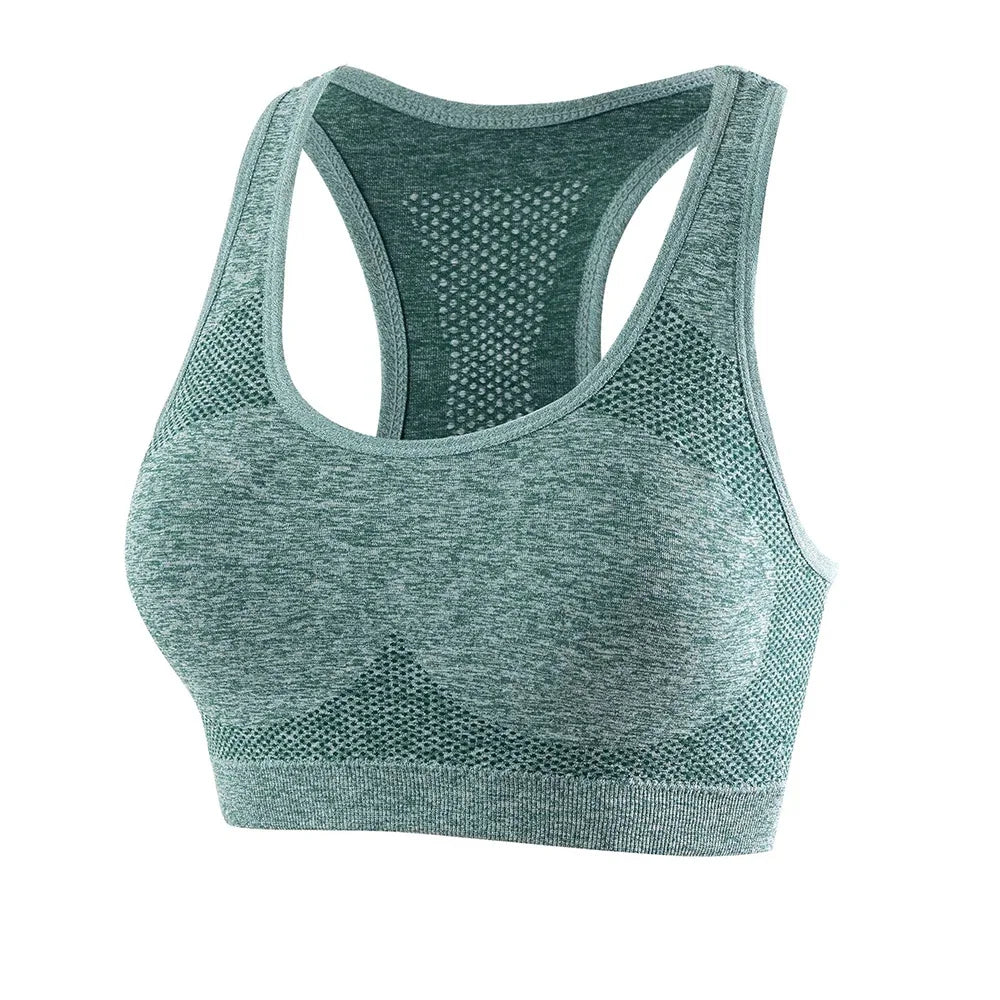 Women Sports Bra Top Push Up Fitness Yoga Bra Underwear Sport Tops For Women Breathable Running Vest Gym Wear sports