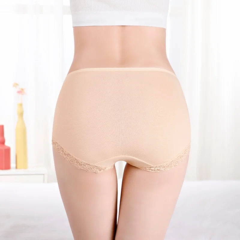 10pcs Cotton Panties for Women Plus Size Underwear High Waist Abdominal Briefs Female Girl Postpartum Recovery Panties Women's undergarments