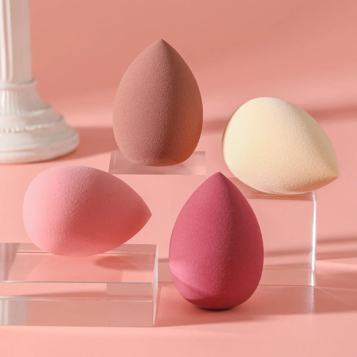 4 Pcs Beauty Egg Makeup Sponge Blenders Beauty Sponges Foundation Applicator makeup accessories