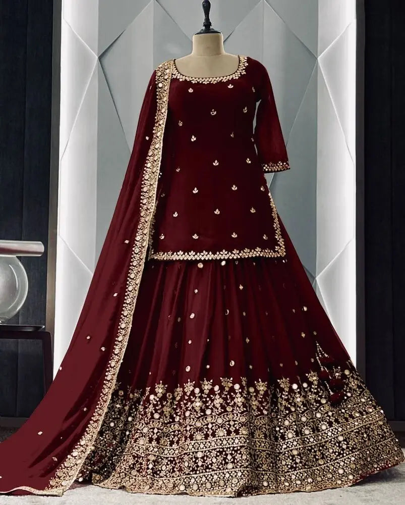 Specchio del designer Lehenga Choli Lehnga Party