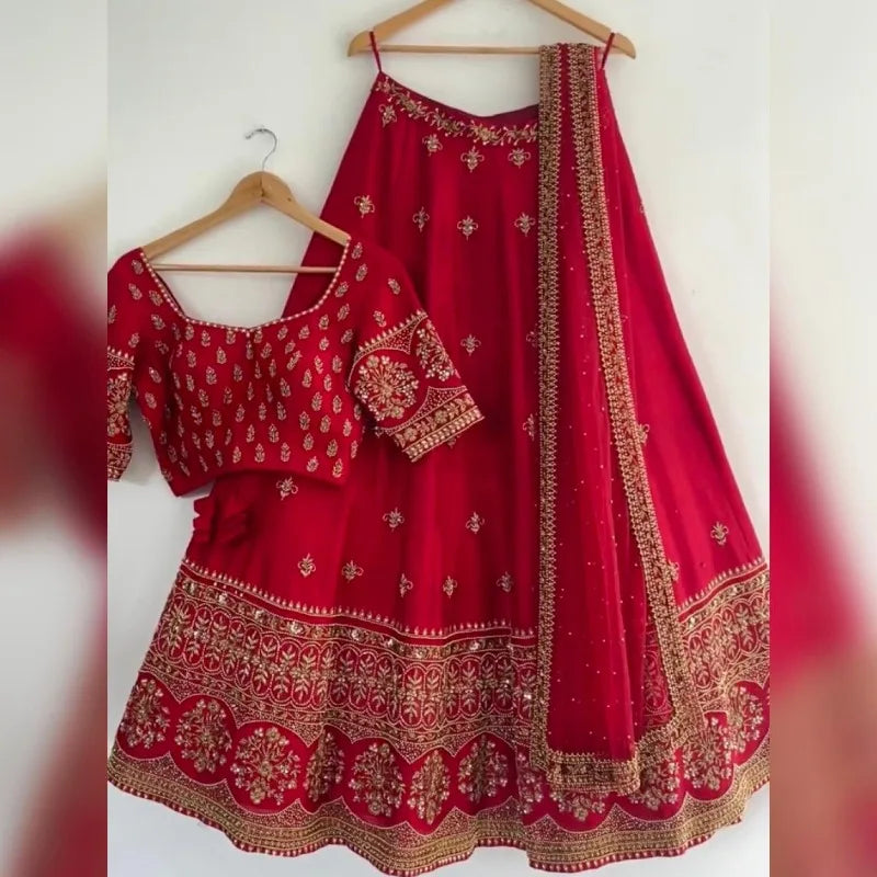 Lehenga CholI Bollywood Wedding Party in India Pakistani Wear Readymade party lehnga