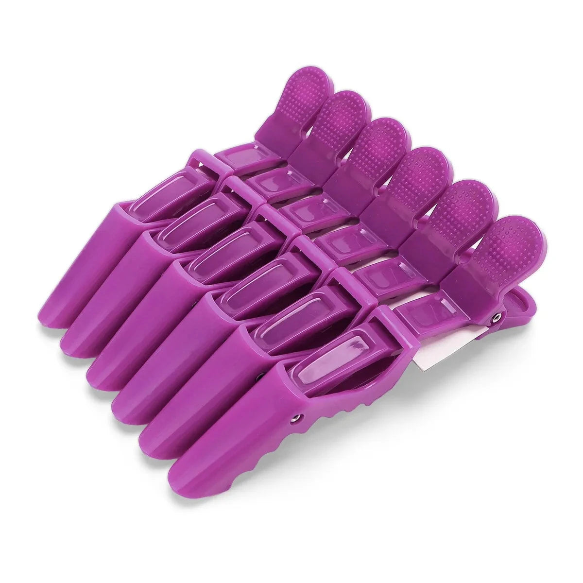 6PCS Alligator Hair Clip Hairdressing Clamps Plastic Hair Claw Professional Barber For Salon Styling Hairpins Hair Accessories  hairclips