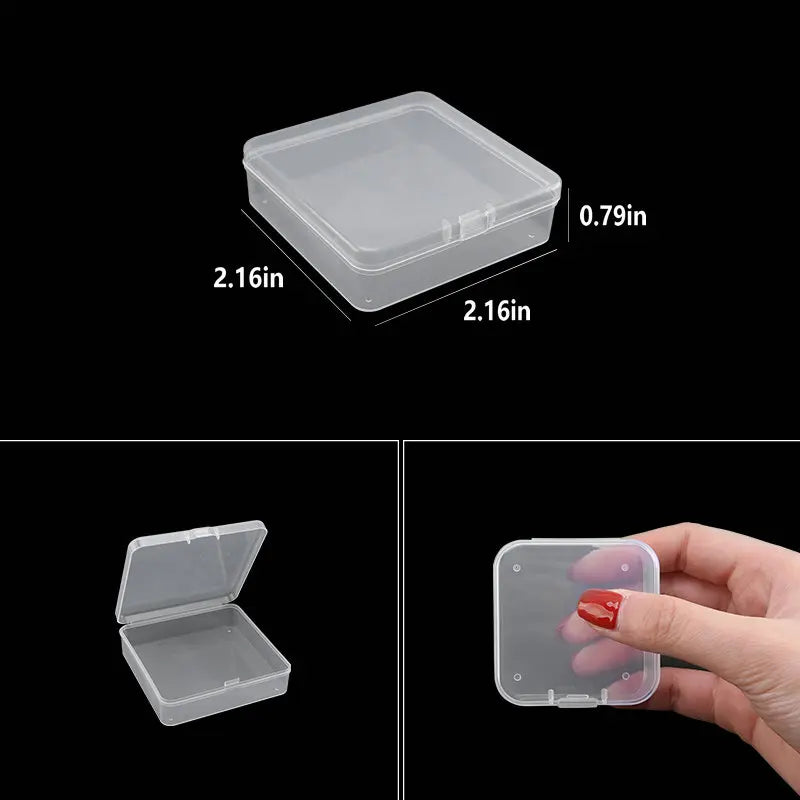 Plastic Organizer Storage Box  Container Jewelry Box with Adjustable Dividers for Beads Art DIY Crafts Jewelry Fishing Tackles jewellery box