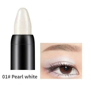 Bling Eye Shadow Pen 16 Colors Eyeshadow Stick Eyeshadow Palettes Women Bling Silkworm Pen Pearlescent Eye-shadow Glitter Pencil eyes