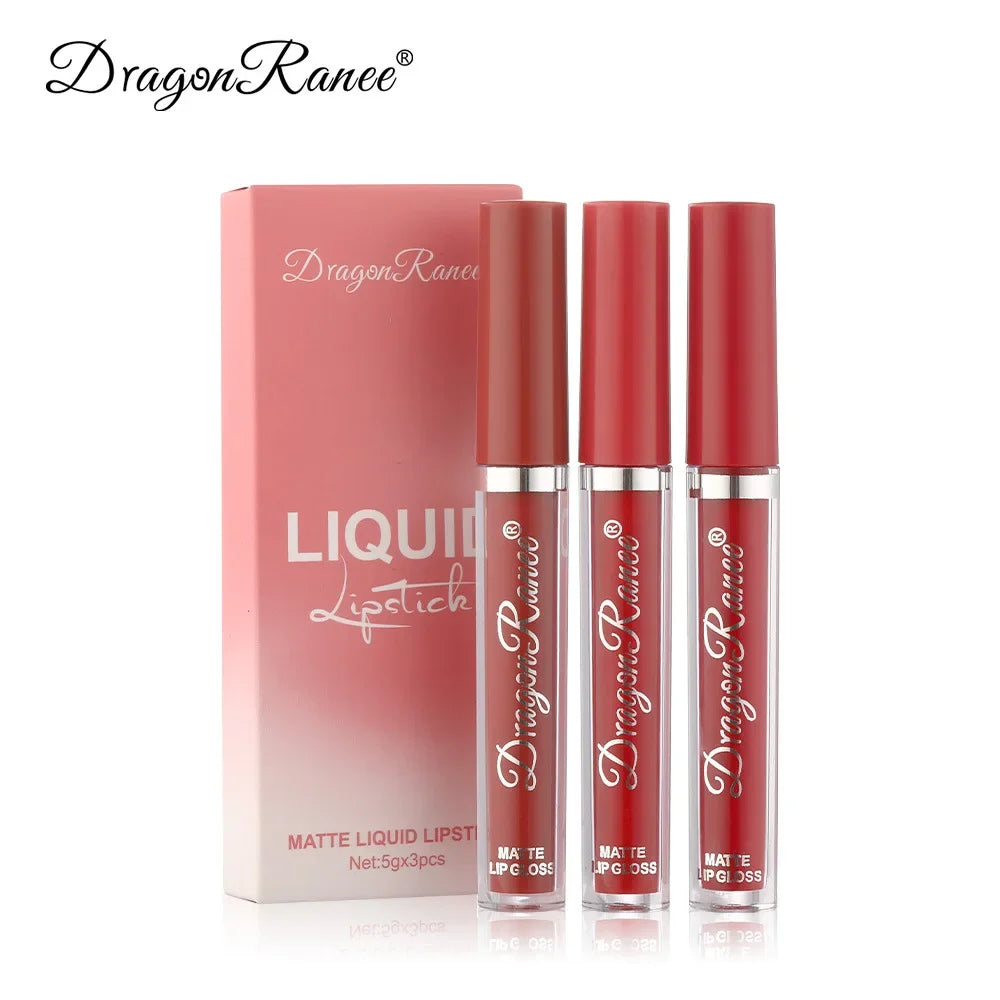 Lipsticks Set Make Up For Women Beauty Cosmetics Matte Lipsticks Waterproof Long lasting The Best Liquid Lip Tint Stain  lips