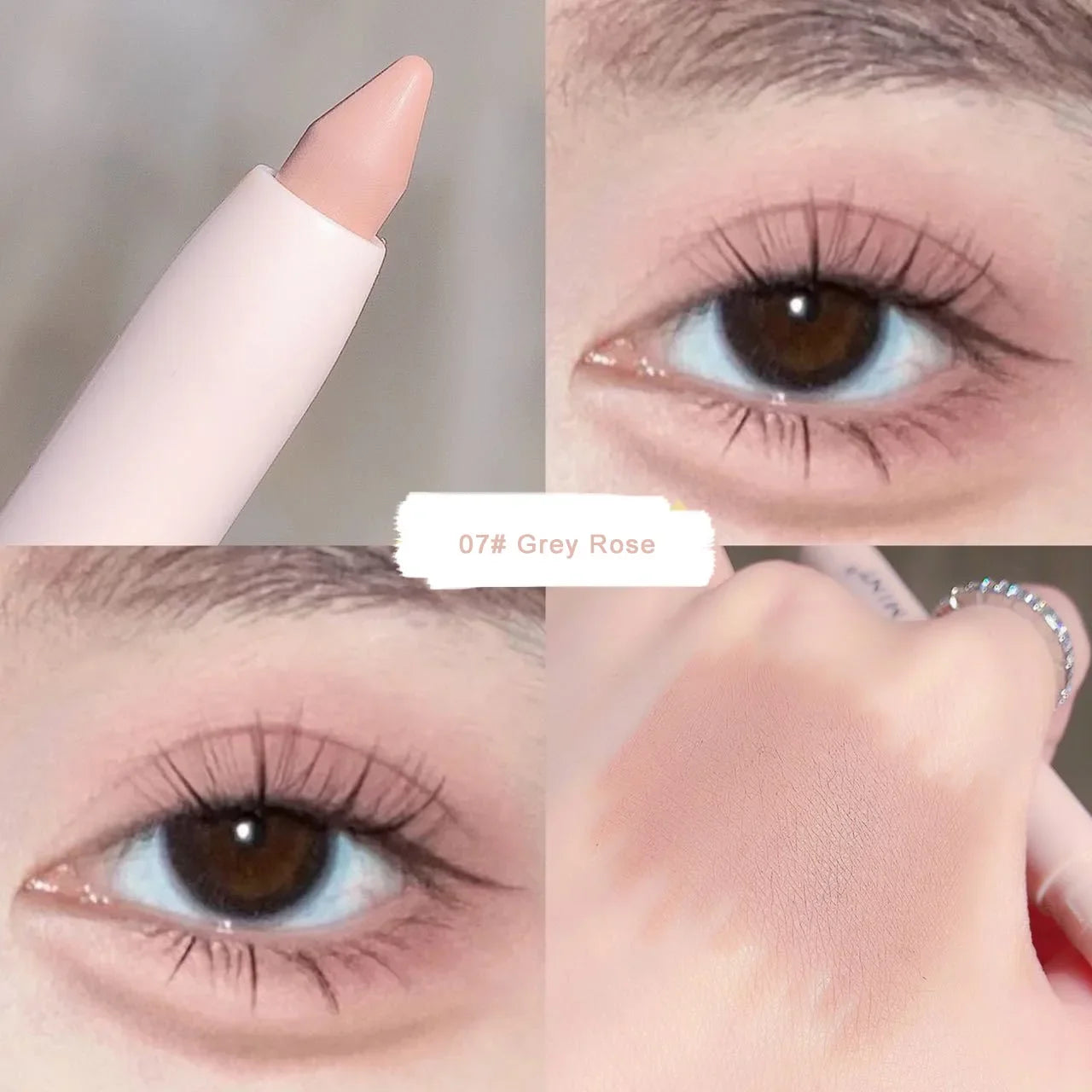 Eye Shadow Lying Silkworm Highlighter Pen Korean Eyes Makeup Matte White Pearl High-gloss Brightening Glitter Eyeshadow Stick eyes