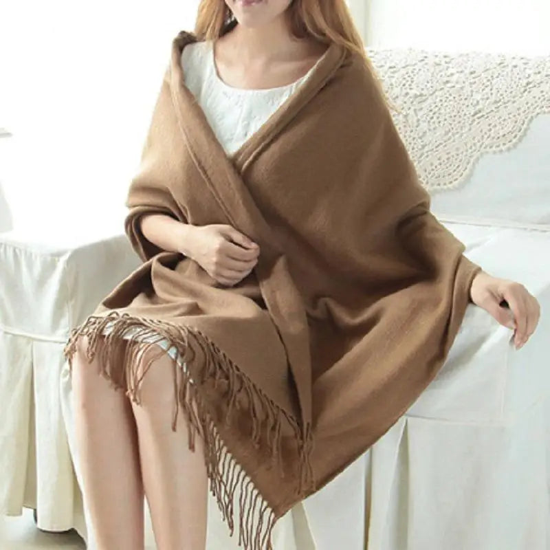 Winter Female Lattice Imitation Cashmere Scarf Autumn And Winter Thick Fashion Warm Wild Scarf Shawl scarf and shawl