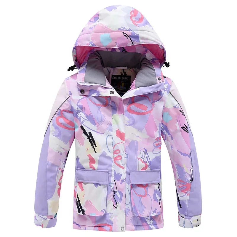 Ski Jacket for Children Windproof Waterproof Warm Snow Coats Girls Boys Winter Outdoor Sports Skiing Snowboarding Jacket boys jackets and coats