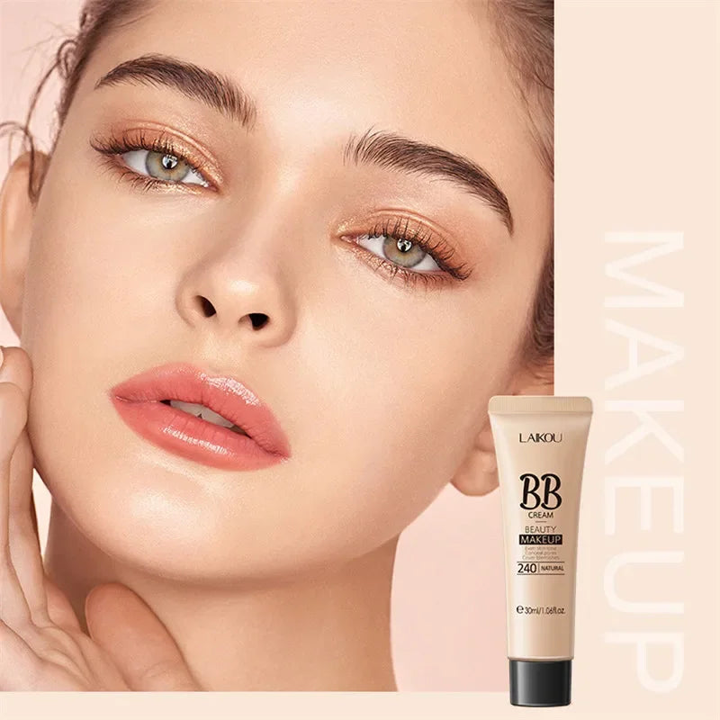 BB Cream Base Makeup Long Lasting Waterproof Brighten Skin Tone Cover Blemishes 30ml Concealer Foundation Liquid Face Makeup face