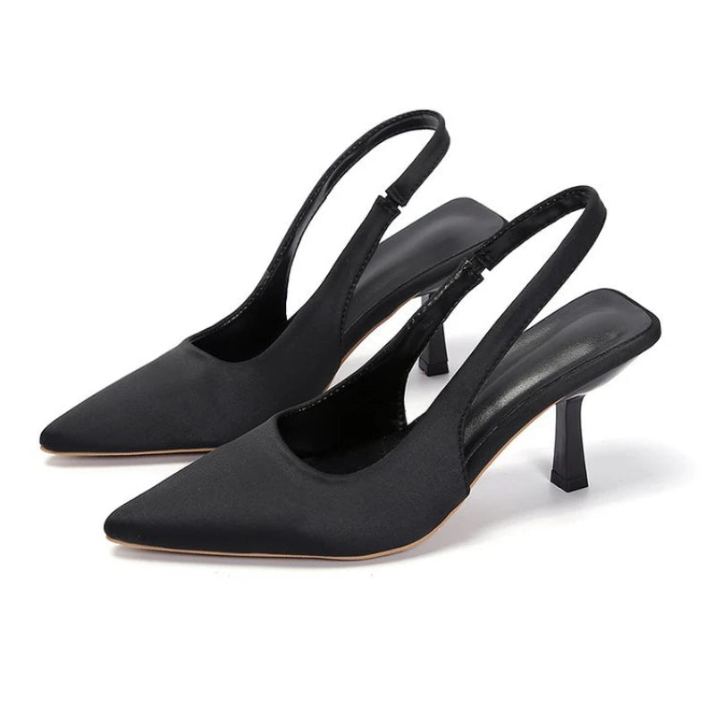 Women High Heels Luxury Pointed Toe Women's Pumps Fashion Shallow Sandals Stiletto Heel shoes