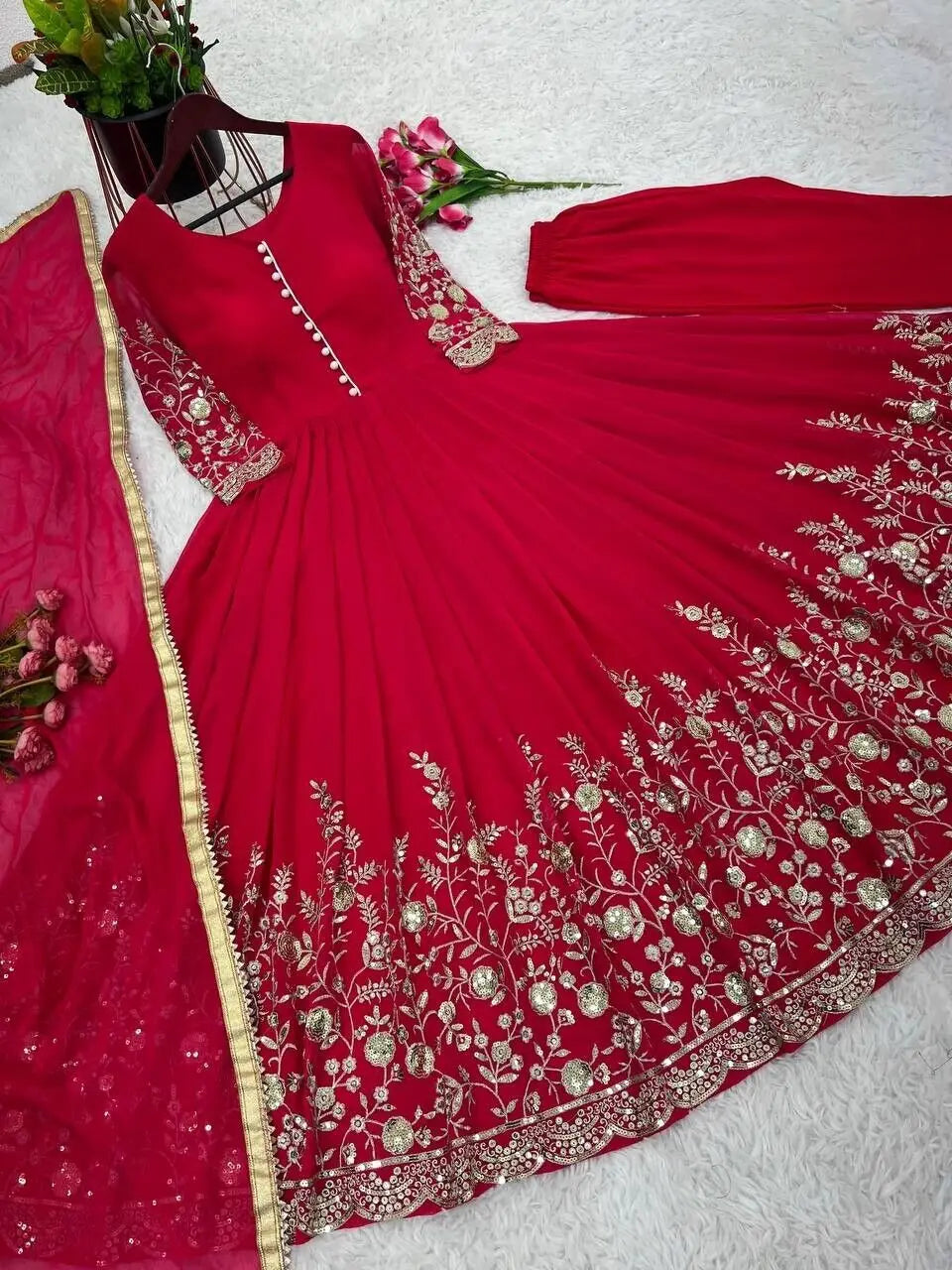 Lehenga Wedding Dress Treasure India SALWAR KAMEEZ party lehnga