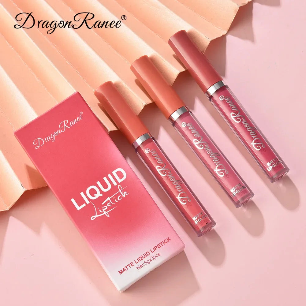 Lipsticks Set Make Up For Women Beauty Cosmetics Matte Lipsticks Waterproof Long lasting The Best Liquid Lip Tint Stain  lips