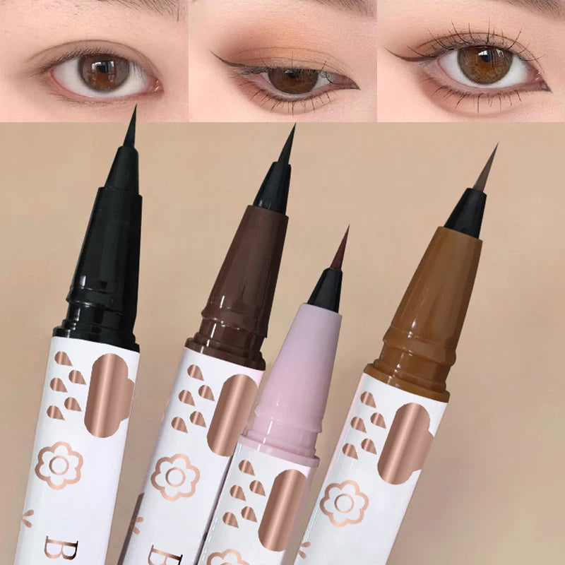 Eyeliner Lying Silkworm Pencil Undercover Draw Down To Non-Smudge Fine Natural Long-lasting Waterproof Eyes Liner Beauty Makeup eyes