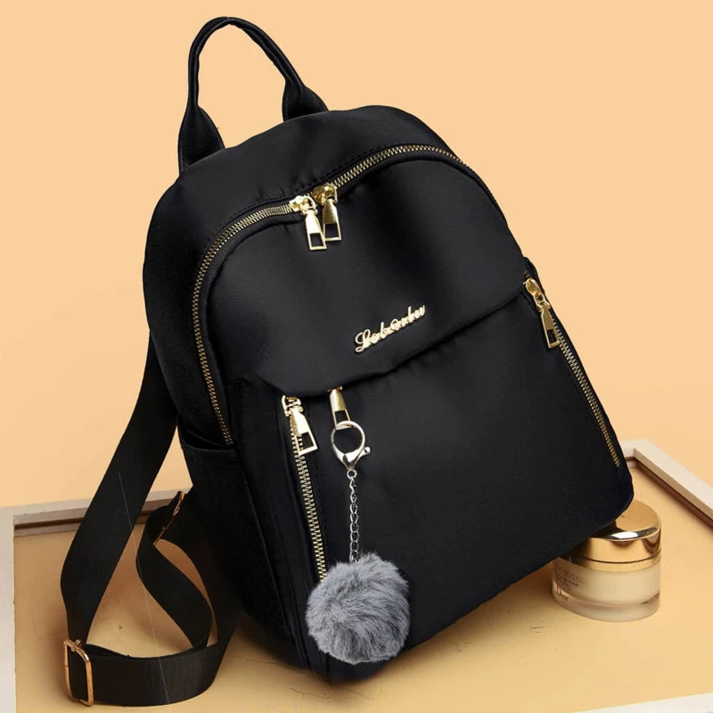 Women Backpack Travel Casual Waterproof Oxford Shoulder Bags Female Large Capacity Handbag Rucksack Black Purse School Pack bags