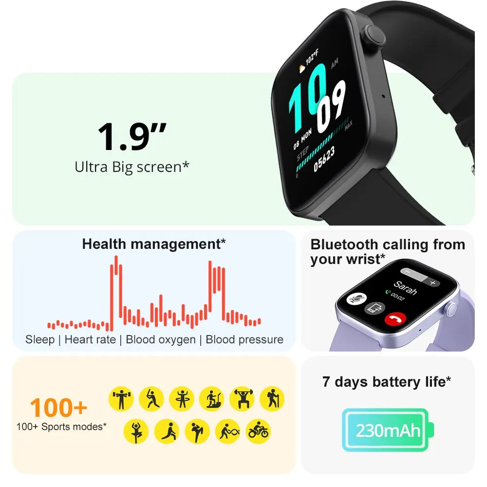 P71 Voice Calling Smartwatch Men Health Monitoring IP68 Waterproof Smart Notifications Voice Assistant Smart Watch Women watch