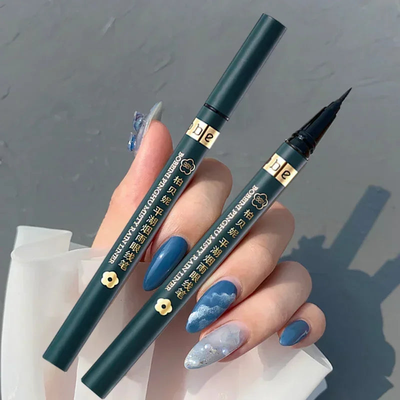 Waterproof Lasting Eyeliners Pencil Black Brown Quickily Drying Eyes Cosmetics Matte Liquid Eyeliners White Sweatproof  Make Up eyes