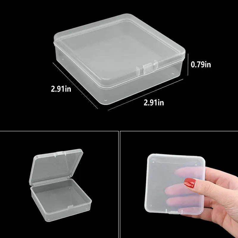 Plastic Organizer Storage Box  Container Jewelry Box with Adjustable Dividers for Beads Art DIY Crafts Jewelry Fishing Tackles jewellery box