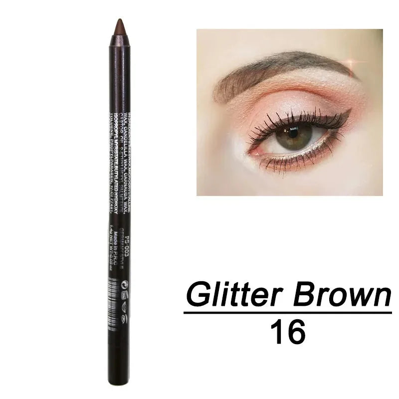 Makeup Long-lasting Not Blooming Eyeliner Pencil Waterproof Pigment Eyeshadow Eye Liner Pen Women Fashion Color Make Up Tools eyes