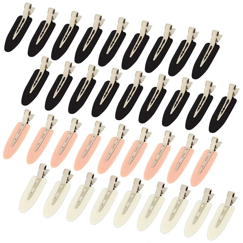 10pcs/set No Crease Basic Hair Clips For Women Girls Hair Styling Makeup No Bend Hairpins Barrettes Fashion Hair Accessories   hairclips