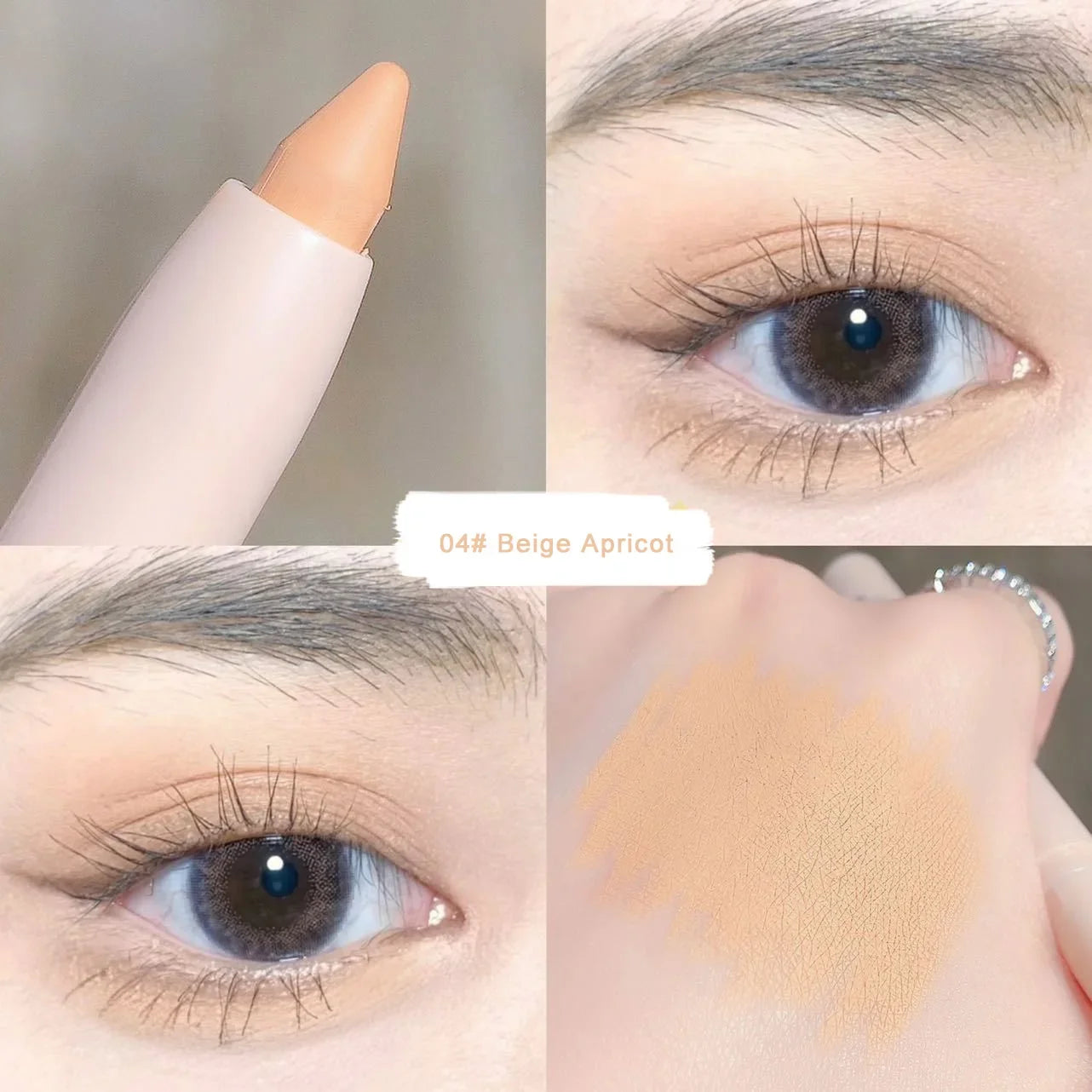 Eye Shadow Lying Silkworm Highlighter Pen Korean Eyes Makeup Matte White Pearl High-gloss Brightening Glitter Eyeshadow Stick eyes