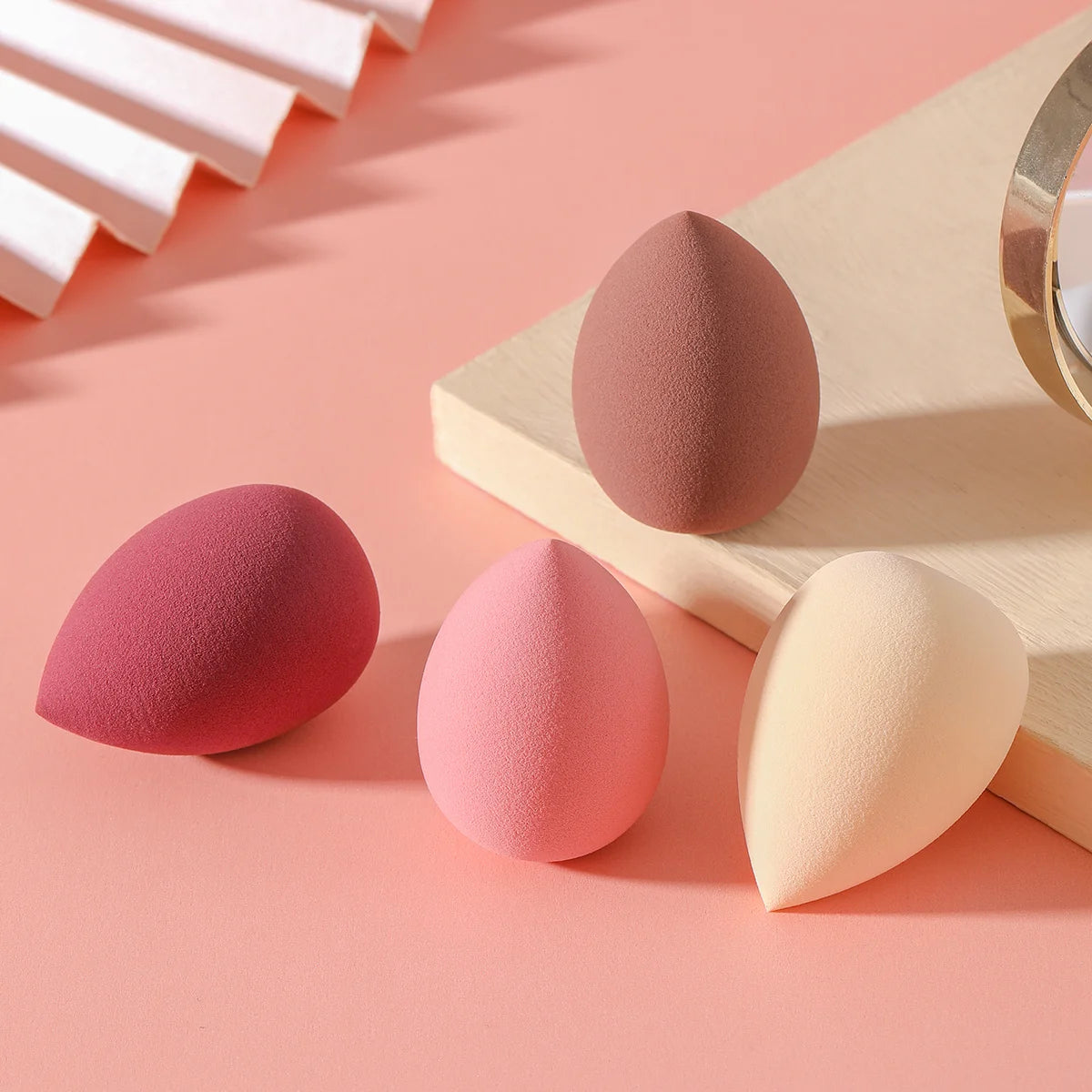 4 Pcs Beauty Egg Makeup Sponge Blenders Beauty Sponges Foundation Applicator makeup accessories