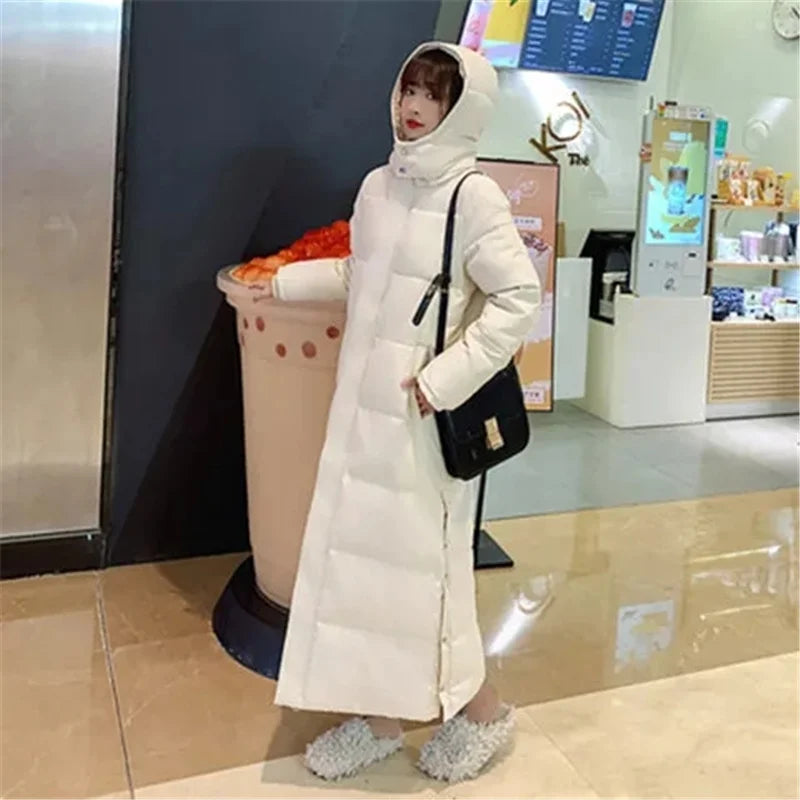 Women's Jacket Winter Parka Hooded Long Parkas Coats Casual Thicken Snow Wear Jackets Cotton Padded Warm Outwear coat