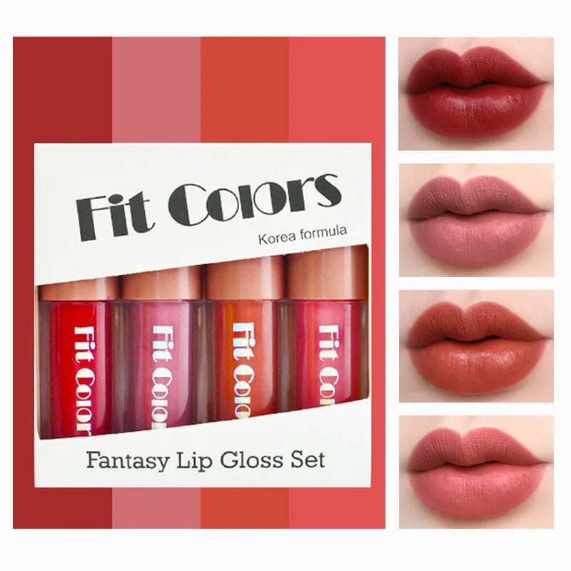 Lipsticks Set Make Up For Women Beauty Cosmetics Matte Lipsticks Waterproof Long lasting The Best Liquid Lip Tint Stain  lips